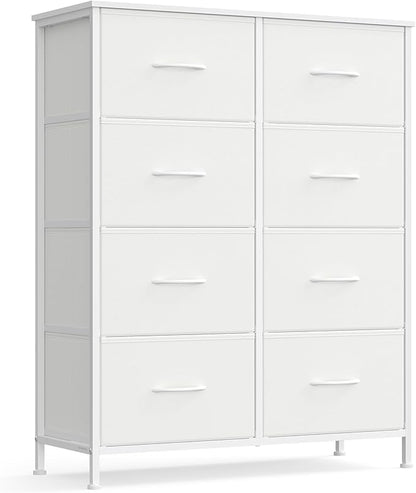SONGMICS Dresser for Bedroom, Chest of Drawers, 8 Non-Woven Fabric Drawers by SONGMICSbySONGMICSHOME