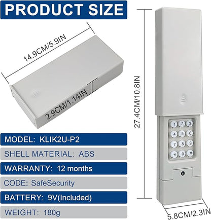 Garage Door Opener Keypad for Liftmaster Chamberlain Craftsman Wayne Dalton - Image 7