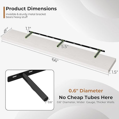 Fun Memories 72 Inch Floating Shelves - Image 3
