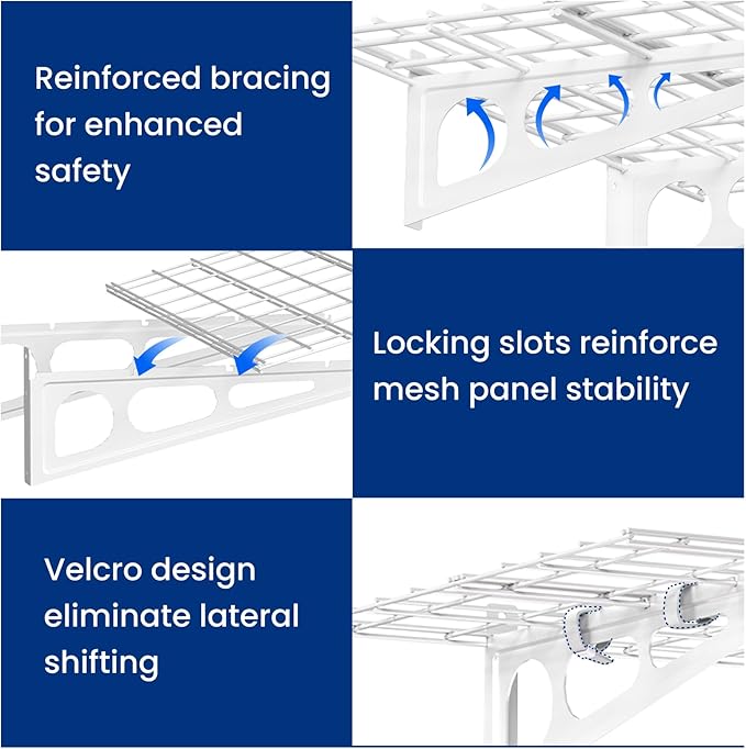 FLEXIMOUNTS 2-Pack 2x6ft Garage Shelving - Image 5