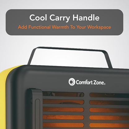 Comfort Zone 1, 500-Watt Milkhouse Style Electric Portable Utility Heater - Image 8