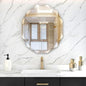 Bathroom Mirrors for Over Sink, Round Frameless Mirrors for Wall, 23.5x27.5 by JACUKO