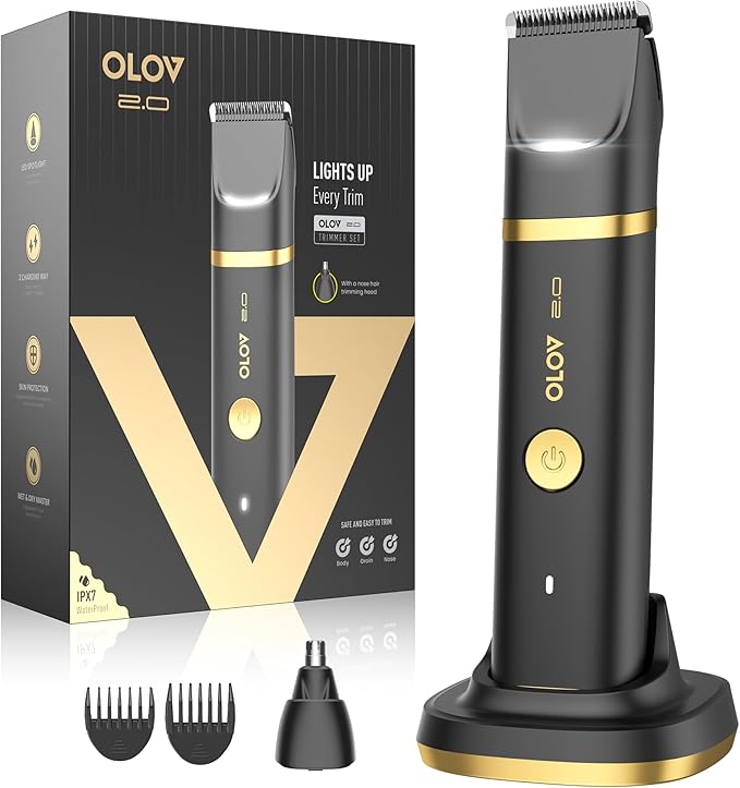 Groin & Body Hair Trimmer for Men by Unknown