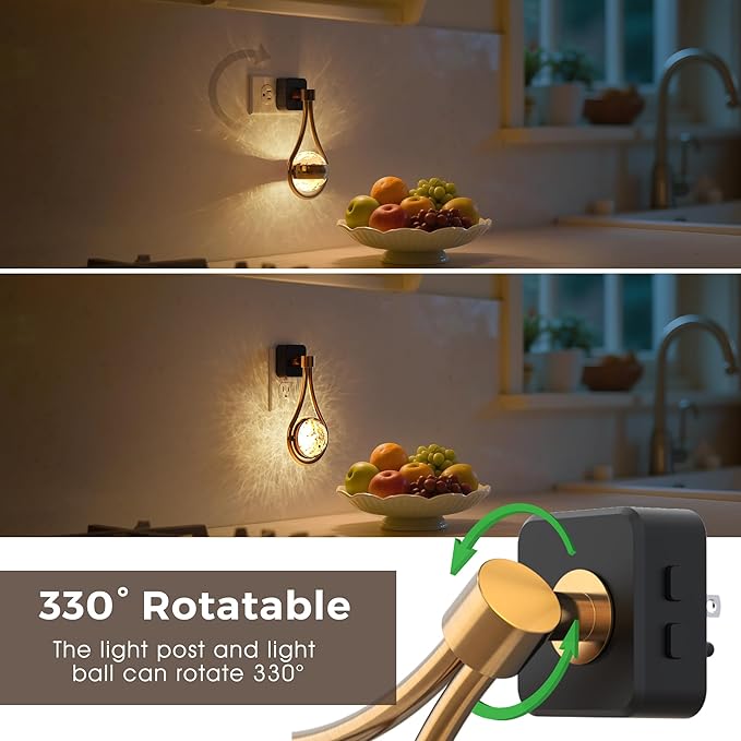 L LOHAS LED Night Lights Plug Into Wall: Star Projector RGB Night Light - Image 4