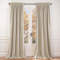 Lazzzy Velvet Blackout Extra Long Curtains Thermal Insulated Room Window Drapes by Lazzzy