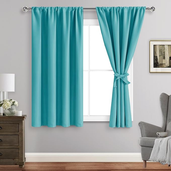 JIUZHEN Blackout Curtains for Bedroom by JIUZHEN