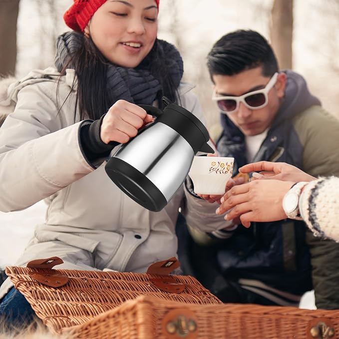 Norme 2 Pcs Thermal Coffee Carafe Insulated Stainless Steel Coffee Carafe - Image 7
