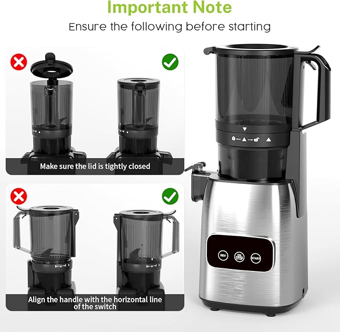 Kndko Cold Press Juicer, Juicer Machines - Image 7
