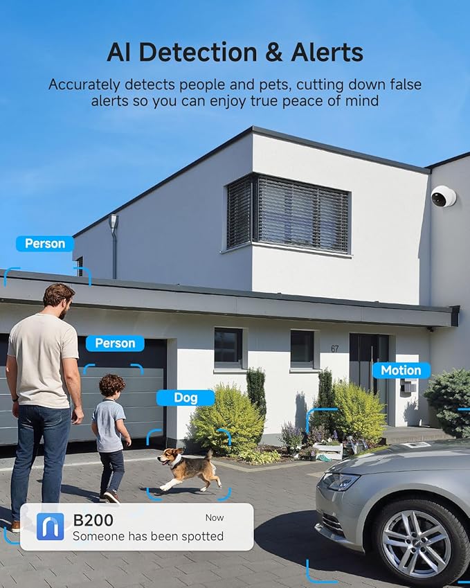 Noorio B200 Security Camera Wireless Outdoor Magnetic, 1080p Cameras - Image 5