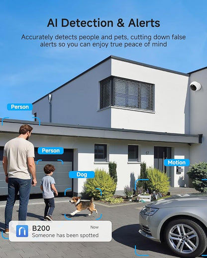 Noorio B200 Security Camera Wireless Outdoor Magnetic, 1080p Cameras - Image 5