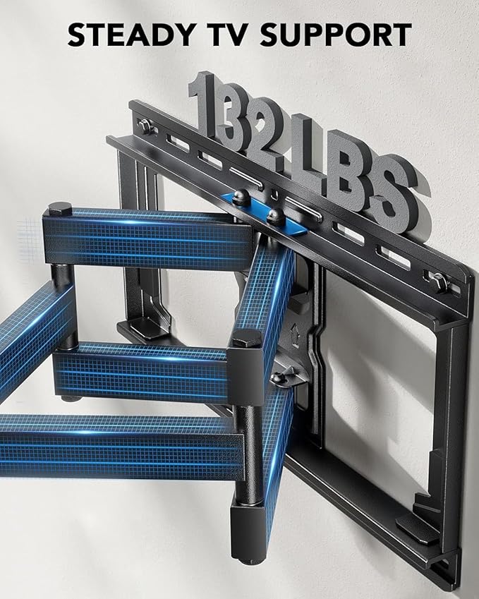 Pipishell Full Motion TV Wall Mount - Image 5