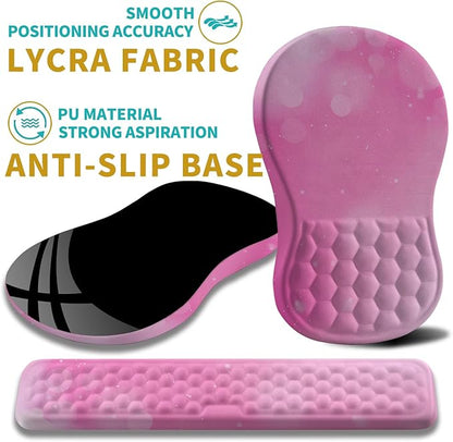 Hokafenle 2 in 1 Ergonomic Mouse Pad Wrist Support & Wrist Rest - Image 6