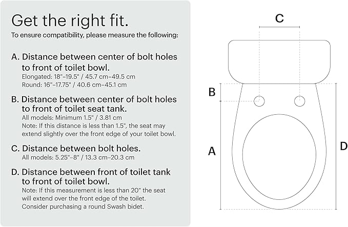 Brondell LT89 Electric Bidet Toilet Seat, Fits Elongated Toilets, Warm Water - Image 10
