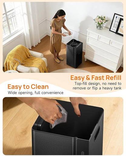 Mifasol Humidifier Large Room, 5.3Gal/20L Warm & Cool Mist Humidifiers - Image 8