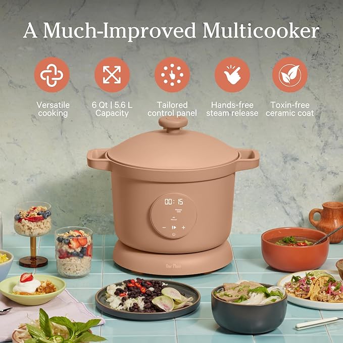 Our Place Dream Cooker | 6 Qt Ceramic Nonstick Multicooker & Pressure Cooker - Image 2