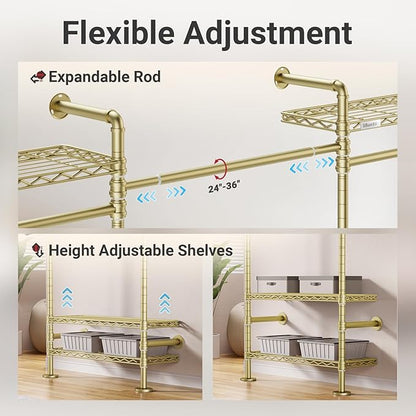Timate F3 Garment Rack Heavy Duty Clothes Rack - Image 6