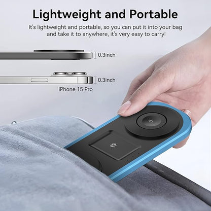3 in 1 Fast Wireless Charger Stand - Image 5