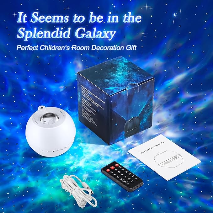 Star Projector Galaxy Light Projector, 15 Colors Star Lights - Image 8