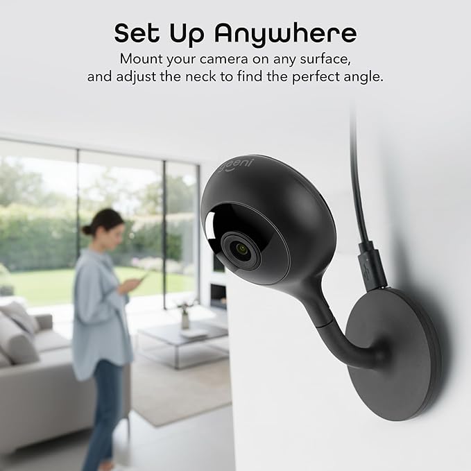Geeni Look 2K 4MP Smart Indoor Security Camera 2-Pack – 1440p Ultra HD WiFi Pet - Image 8