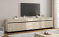 WAMPAT Modern TV Stand for TVs up to 120 inch, 4 in 1 Wood Entertainment Center by WAMPAT