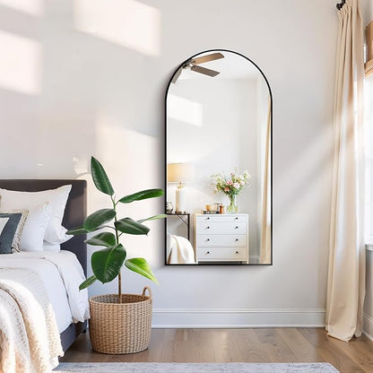 CIRCUMI Arched Wall Mirror, Metal Frame, Large Size - Image 4