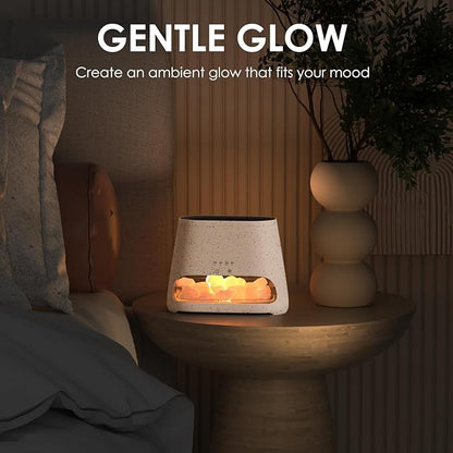 SALKING 2-in-1 Himalayan Salt Lamp & Ultrasonic Essential Oil Diffuser - Image 6