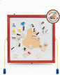 Magnetic Toddler Activity Wall Panel Toy – Interactive Wall Busy Board – by PlayscapesLLC