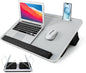 iXTRA Lap Desk for Laptop with Cushion, Folding Laptop Desk for Bed, Bed Desk by IXTRA