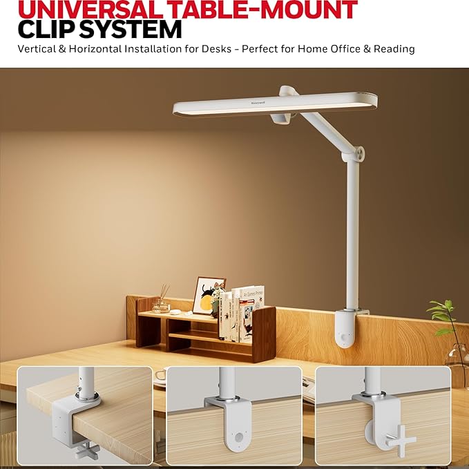 Honeywell LED Desk Lamp with Clamp - Image 4
