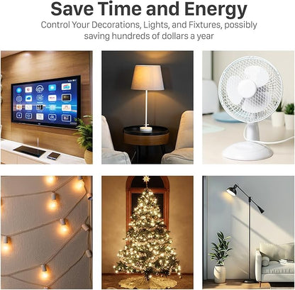 Fospower 7 Day Digital Timers for Electrical Outlets Indoor, Heavy Duty Dual - Image 8