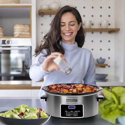 HOMECOOKIN 7-Quart Programmable Slow Cooker - Image 5