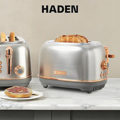 Haden Heritage 2 Slice Wide Slot Stainless Steel Toaster - Image 7