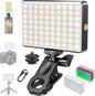 80 LED Video Light, Portable USB Photo Light Dimmable 2500-9000K CRI 95+ by SEAEYES