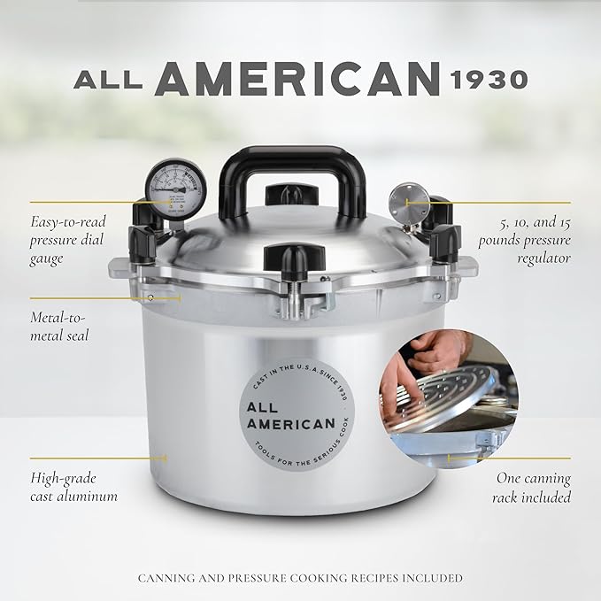 All American 1930: 10.5qt Pressure Cooker/Canner - Image 2