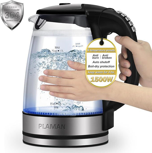 1500W Electric Kettle with Temperature Control by Unknown