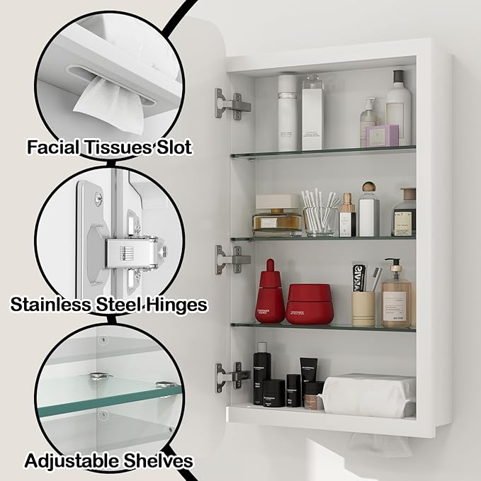 Rectangle Medicine Cabinet - Image 8