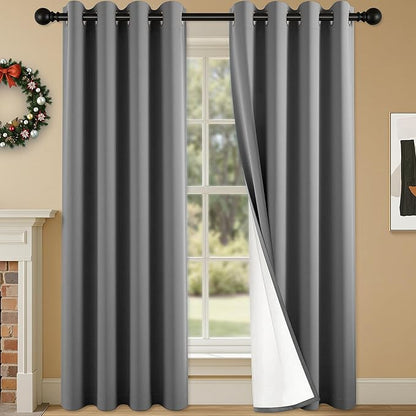 100% Blackout Curtains 95 Inch Length by Unknown