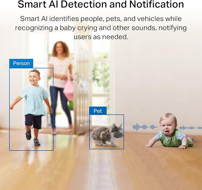 TP-Link Tapo 2K QHD Pan/Tilt Wi-Fi Camera | Apple HomeKit | Physical Privacy - Image 8