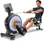 Rowing Machine for Home, Magnetic Rower Machine, 350 LB Weight Capacity by GetYourHomeCoachwithWenoker