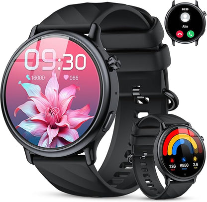 Smart Watch for Women Fitness Tracker: Waterproof Digital Mens Watches Make by Paukila