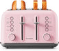 BUYDEEM DT640 4-Slice Toaster, Extra Wide Slots, Retro Stainless Steel by BUYDEEM