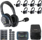 EARTEC HUB8D Ultralite-HD 8 Person Full Duplex Wireless Intercom Headset by Eartec