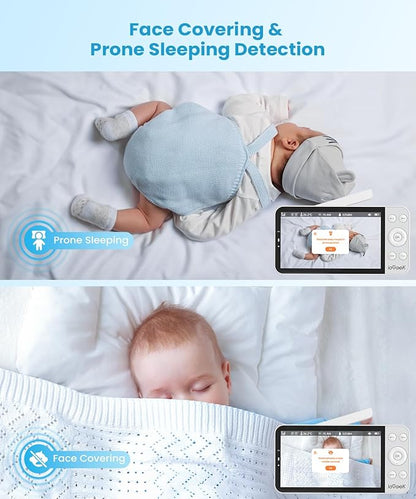 ieGeek 5.5" Baby Monitor, Audio Monitor - Image 4