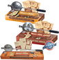 Sandwich Grill 3-Pack | Handheld Sandwich Maker & Panini Press, Portable Cast by Toas-Tite