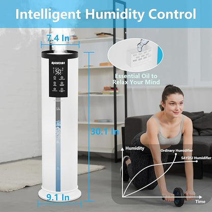 SAYDSI Humidifier, 3.4Gal Smart Humidifier - Image 5