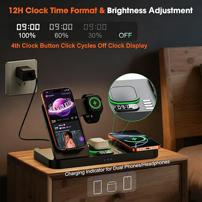 Dual Phone Magnetic Wireless Charging Station - Image 4