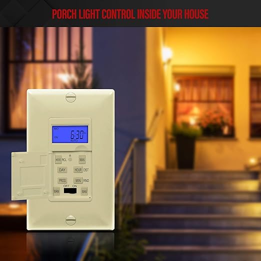 Enerlites 7 Days Digital in-Wall Programmable Timer Switch - Image 6