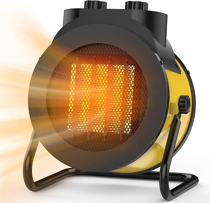 Space Heaters for Indoor Use, 1500W PTC Electric Heater by Elevoke
