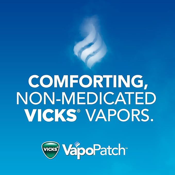 Vicks VapoPatch, Wearable Mess-Free Aroma Patch, Soothing & Comforting - Image 3