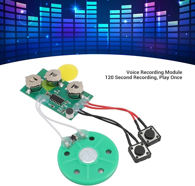 FOSA 120 Seconds Sound Recorder Module, Recordable Voice Module - Image 4